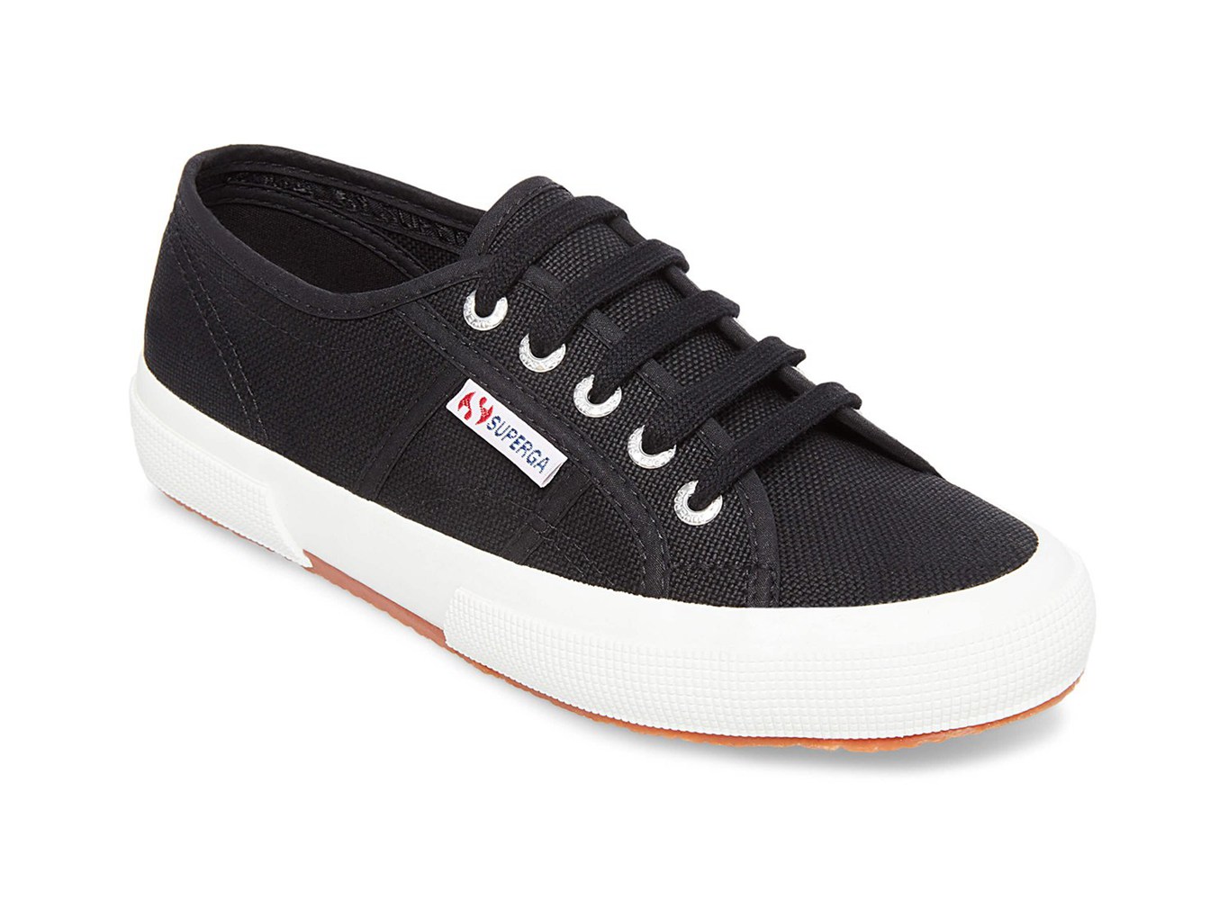 Superga Espadrille Mens - 2750 Cotu Classic - Black/White - IHPKF6842